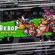 The splashscreen for the first boss fight, Bebop, in Shredder's Revenge.